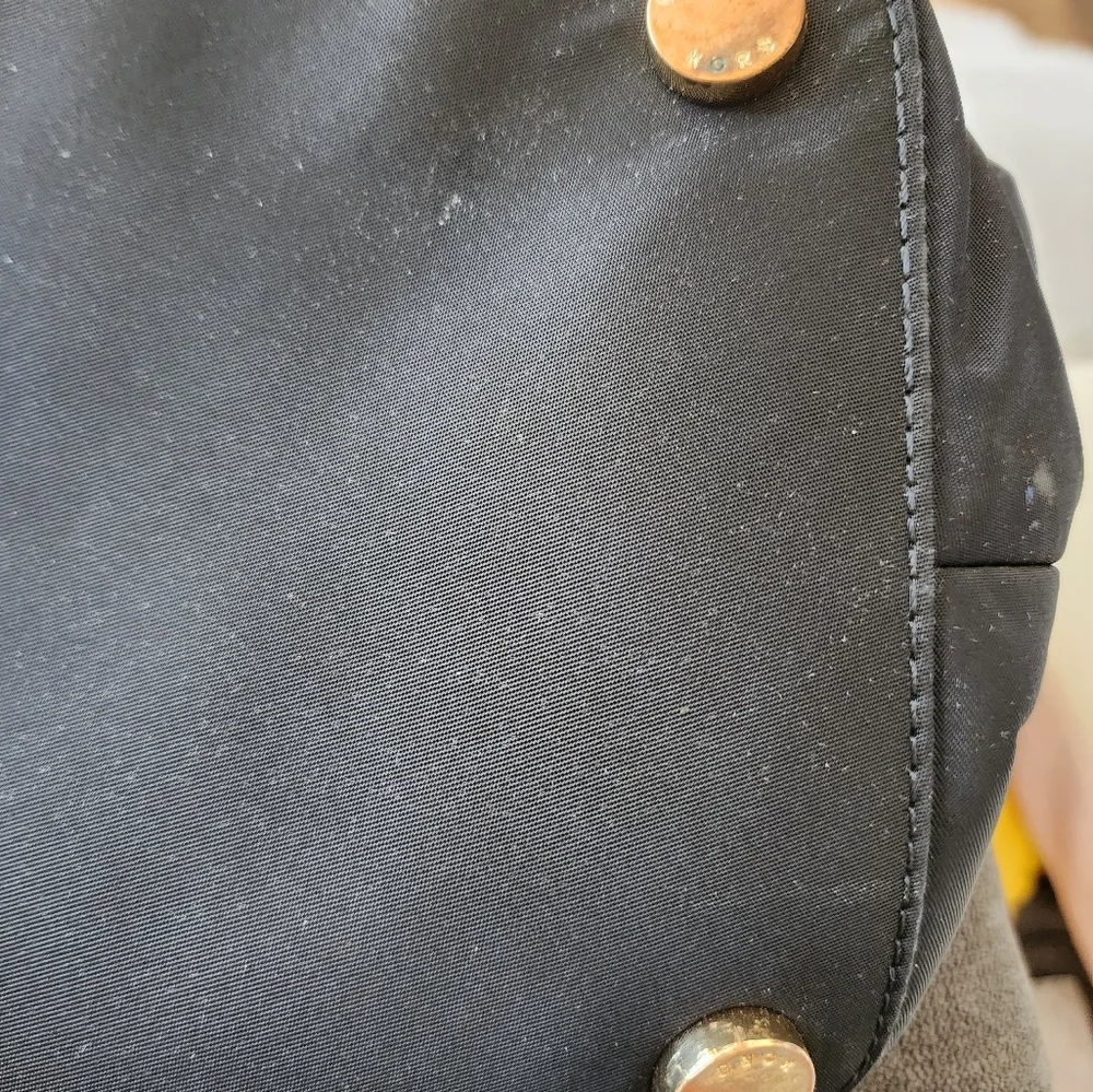 Used Michael Kors Nylon‎ Black tote